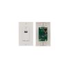 WP-572/US(W) Wall Plate Receiver, 1xHDMI, 8 x 8 x 2.9cm, US, White, Colour: White, Version: US