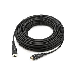 CP-AOCH/UF-66 Certified Ultra High-Speed HDMI Optic Hybrid Cable - Plenum Rated, 20 m, Black, Length: 20