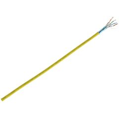 BC6A-LS403-D500M KLAN CAT 6A F/FTP 650MHz LSZH Bulk Cable-Yellow, Drum, Length: 500