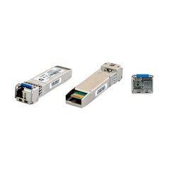 SFP1-SMB-S Transceiver, 2 Strand Simplex Fiber Optic LC (PC/UPC) Connector, Silver