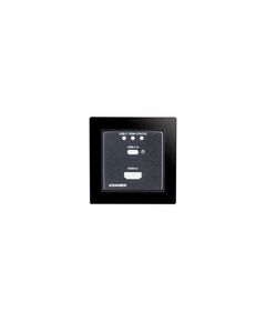 WP-20CT EU PANEL SET Face Plate, Black, 1 EU Size, 1xGang