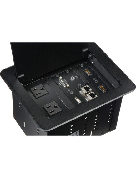 TBUS-1A-C1 Table Top Enclosure, Black, 1xFixed Configuration, 2 image