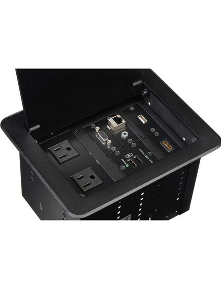 TBUS-1A-C5 Table Top Enclosure, Black, 5xFixed Configuration, 2 image