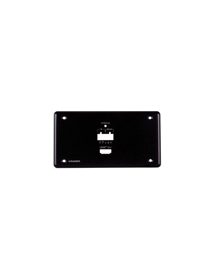 WP-789R EU PANEL SET Black Frame and Faceplate Set for WP-789R Wall Plate, 3 image