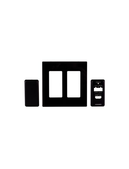 WP-789R US PANEL SET Black Frame and Faceplate Set for WP-789R Wall Plate, 2 image