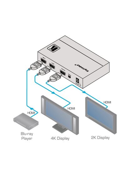 VP-510 4K to 2K Down-Converter, 2 image