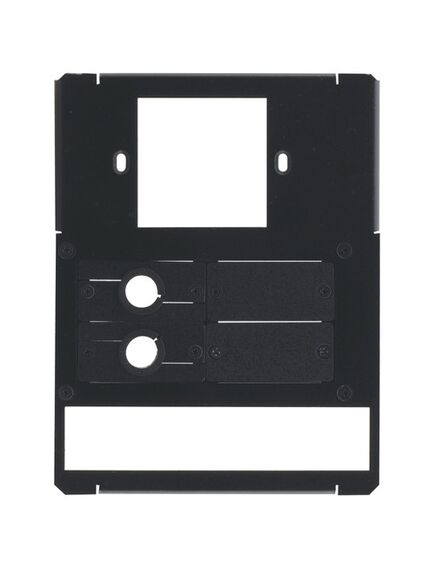 T1AF-14T Face Plate, Black, 1xPower Socket, Version: 14T conf