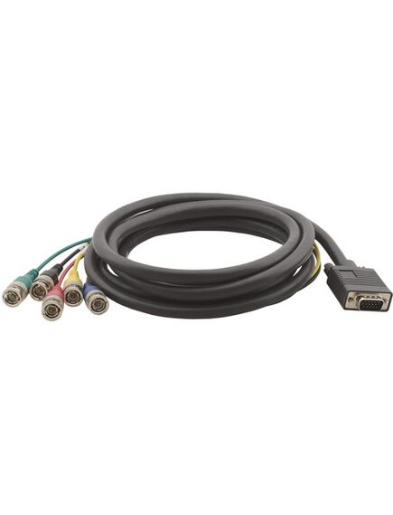 C-GM/5BM-100 VGA to BNC Breakout Cable, 30.5 m, Black, Length: 30.5