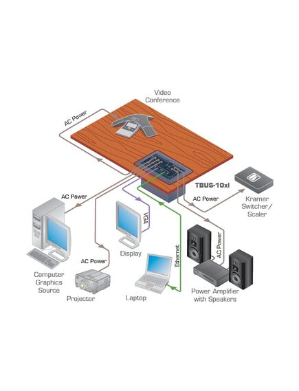 TBUS-10XL(BC) Table Top Enclosure, Aluminium, Silver Sand, Colour: Silver Sand, 13 image