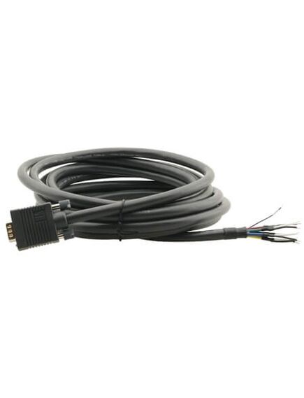 C-GM/XL-6 VGA/UXGA HD to Bare End Installation Cable with EDID, 1.8 m, Black, Length: 1.8