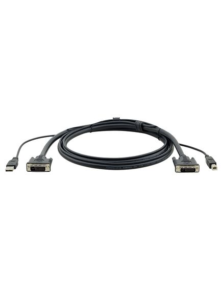 C-KVM/2-6 KVM Cable DVI-D Dual-Link and USB, 1.8 m, Black