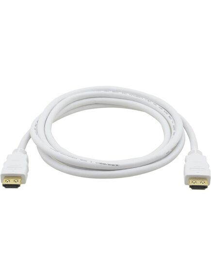 C-MHM/MHM(W)-1 Flexible High Speed HDMI Cable with Ethernet, 0.3m, White, Length: 0.3