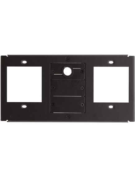 T4F-23 2 Single Power Sockets Slot, 3 Insert Slots (Includes 2 Blank & 1 Cable Pass–Through Inserts)