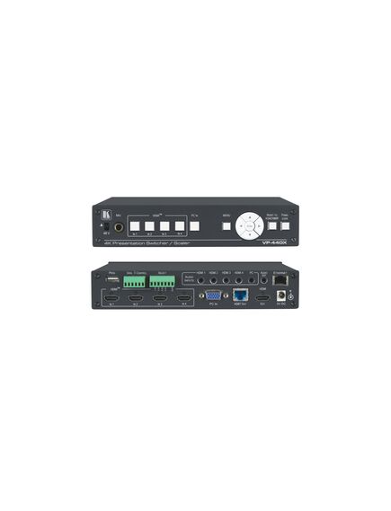 VP-440X 18G 4K Presentation Switcher/Scaler with HDBaseT & HDMI Simultaneous Outputs