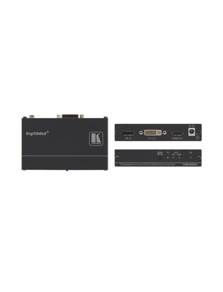 VM-2DH DisplayPort to DVI/HDMI Format Converter