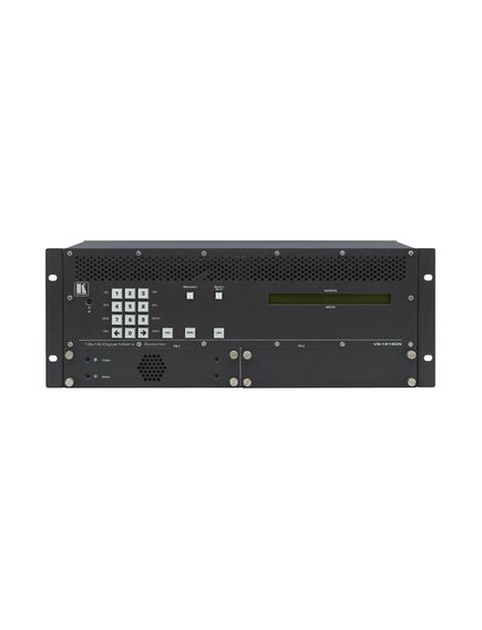 VS-1616DN-EM Multi-Format Managed Digital Matrix Switcher, 2x2 to 16x16 Ports, Black, Modular 4K60 (4:2:0), Number of Ports: 2x2 to 16x16, 2 image