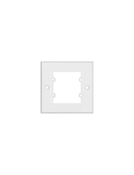 FRAME-1G/EUK(W) Face Plate, White, 8 x 0.25 x 8cm, USG, Colour: White, Version: EU Version