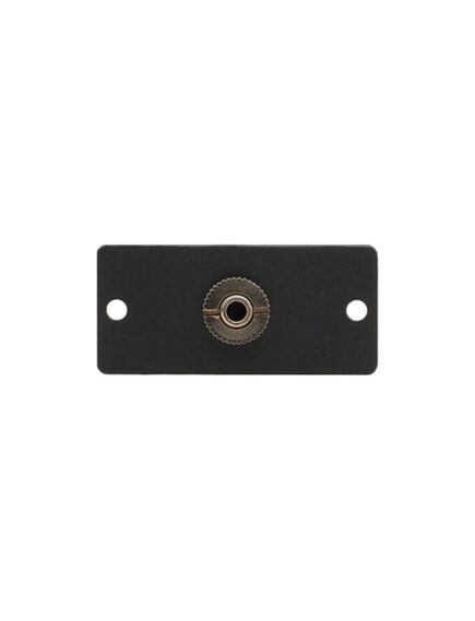 WA-1PN(G) Stereo Audio Wall Plate Insert, Grey, Single Slot, Colour: Grey, 4 image