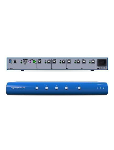 SM40NU-3T High Sec Labs Secure 4-Port KM Switch, 4 Port