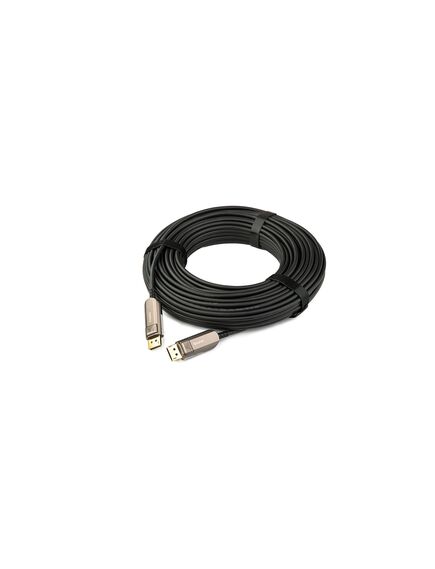 CLS-AOCDP-66 Hybrid Multi-Mode Fiber Low Smoke Cable, 20 m, DisplayPort-Male to DisplayPort-Male