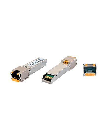 SFP1-C Transceiver, RJ45, Silver