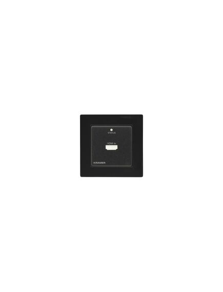 WP-871XR/789T/EU(B) Frame and Faceplate Set, Black, For WP-871xr/WP-789T EU Wall Plate