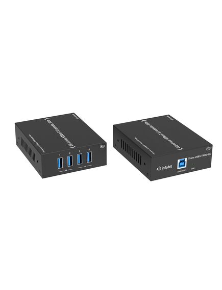 iTrans USB3-TR100 iTrans USB 3.0 over HDBaseT 3.0 Extender (Tx + Rx), 100 meters, 3 image