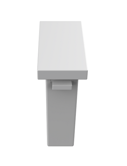 M-BLANK(W) Blank Module for TBUS Table Top Connectivity, White, Colour: White, 2 image