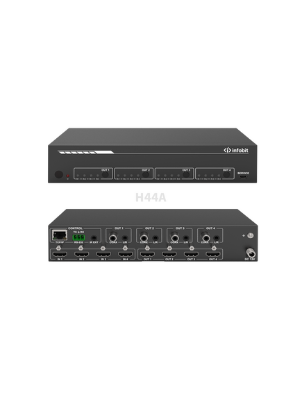 iMatrix H1616A Matrix Switcher, 16x16, 4K60 HDMI