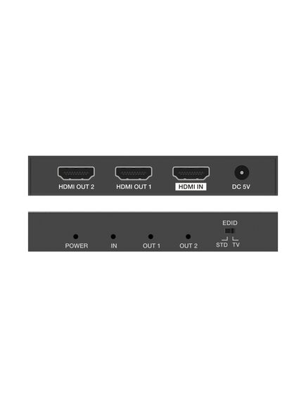 iSwitch 102 4K60 1x2 HDMI splitter, smart EDID, 2 image