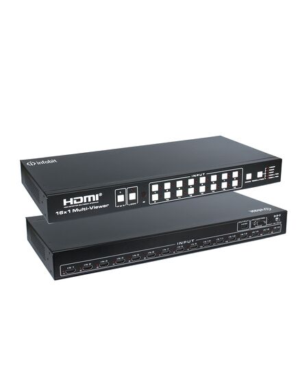 iSwitch 1601 1080 FHD 16x1 HDMI Seamless Switcher with Multi-view, 2 image