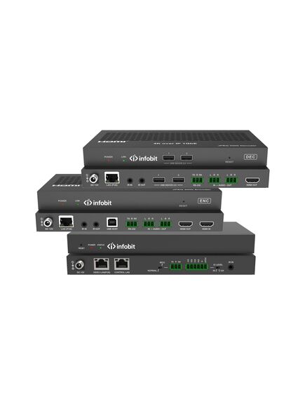 iSwitch 2000R AV over IP Decoder, HDMI 4K30 JPEG 2000 KVM, Rx