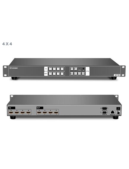 iMatrix H1212 Matrix Switcher, 12x12, 4K30 HDMI