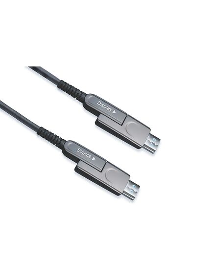 AOC-HDMI-D05C HDMI 2.0 4K60 AOC cable, Type D to D with detachable connectors, classic version, 5m, Length: 5m, 2 image