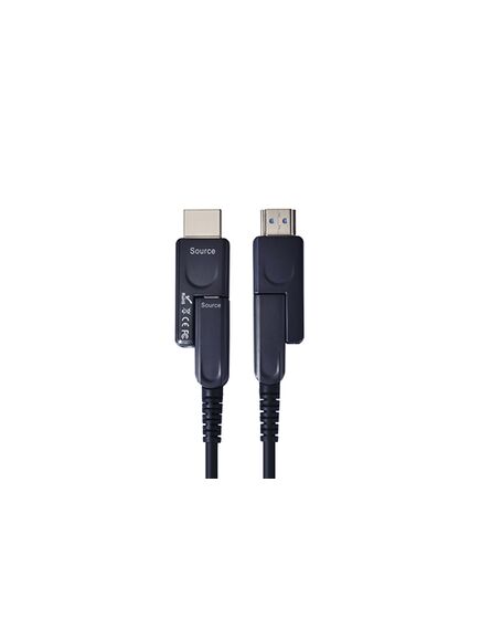 AOC-HDMI-D05C HDMI 2.0 4K60 AOC cable, Type D to D with detachable connectors, classic version, 5m, Length: 5m, 3 image