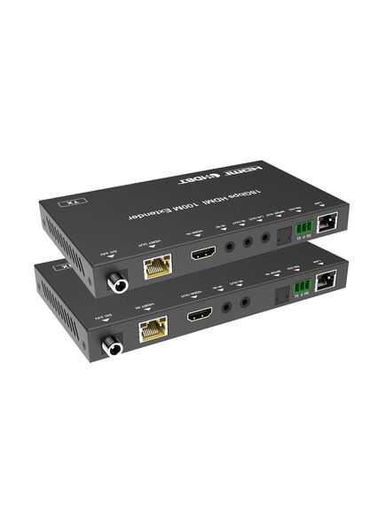 iTrans E100K-R HDMI 4K60 over HDBaseT Receiver, for iMatrix MO2K-HBT100 output card., 3 image