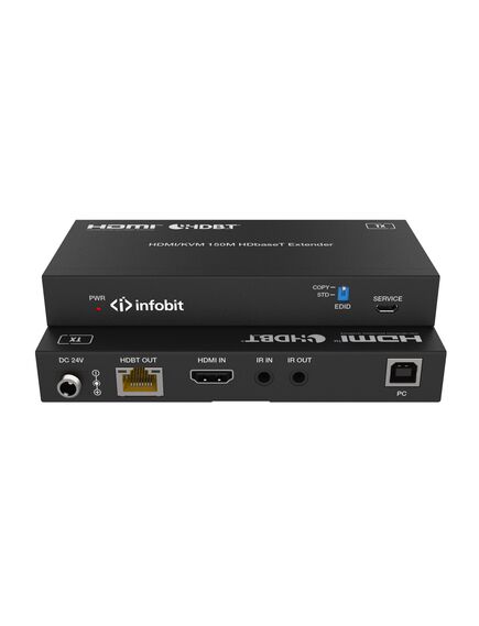 iTrans E150SK-R HDMI 4K60 over HDBaseT Receiver, for iMatrix MO2K-HBT150 output card, 3 image