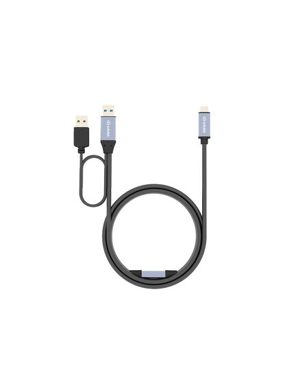 iCable- USB-ACC05-AC USB Extension Copper Cable, 5m, Type-A Male to Type-C, 5Gbps, Connector B Type: USB Type-C