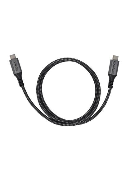 iCable- U4-CC2020 USB Copper Cable, Grey, 2m, Type-C to Type-C, Length: 2m, 3 image