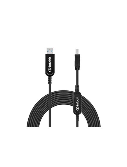 U31-AMBM32-05 USB 3.1 Cable, 5m, Type-A Male to Type-B Male, Length: 5m