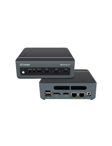 iMeeting A7 Intel Mini PC, i7, 16GB RAM, 256G SSD, Win 11