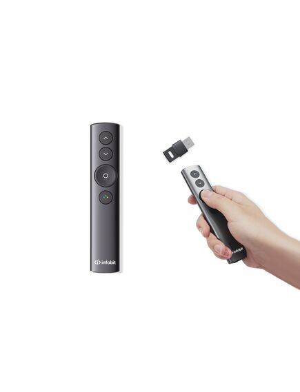 iMeeting PT21 Smart Wireless Presenter with Spotlight, Magnifier, Clock Remainder and USB Storage, 30m, 3 image