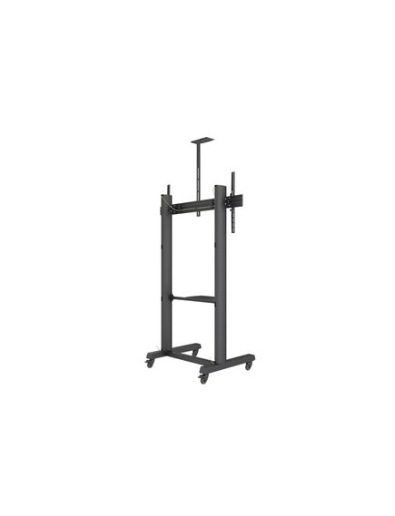 iMount FS150 Floor Stand, 32 to 100in, Powder TV Cart, 3 image