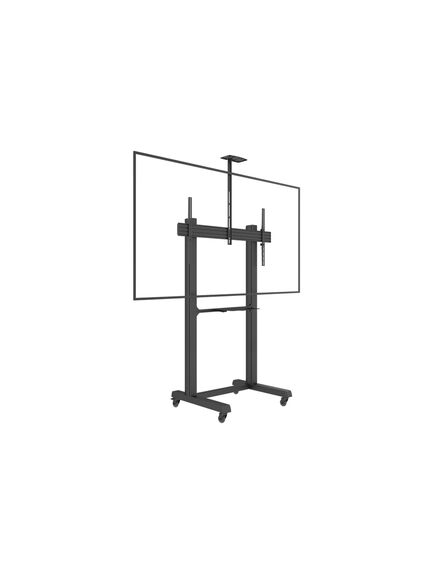 iMount FS150 Floor Stand, 32 to 100in, Powder TV Cart