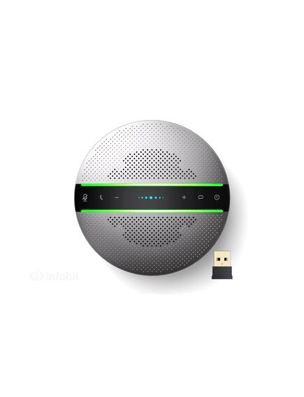 iSpeaker M400 USB Omni-Directional Speakerphone, 5m Pickup, with USB Cable, Bluetooth, Dongle, Dasisy Chain, 2 image