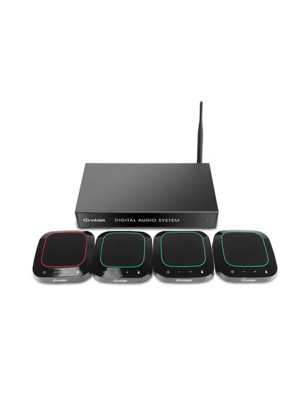 iSpeaker M800 Wireless Omni-Directional Microphone Kit, 5m Pickup, 2.4G Wireless