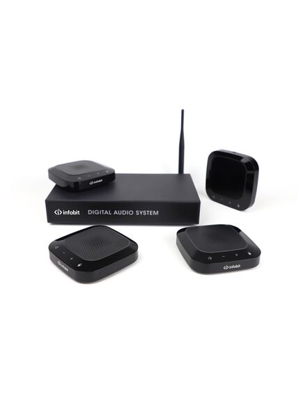 iSpeaker M800 Wireless Omni-Directional Microphone Kit, 5m Pickup, 2.4G Wireless, 2 image