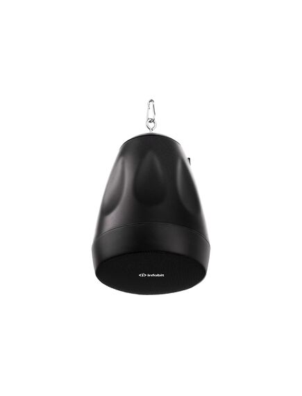 iSpeaker P30B Pendant Speaker, 90dB, 65 to 20kHz, 70V/100V