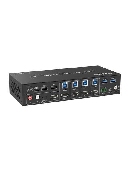 iSwitch 401MVK 4K60 4x1 KVM Switcher, with Multiviewer, 3 image