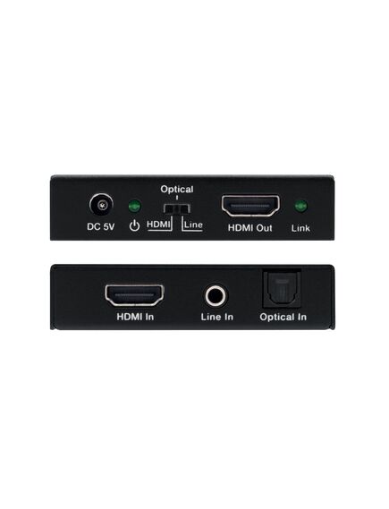 iTrans AE01 Audio Embedder, Type-A Female HDMI, with HDCP 2.2, 2 image